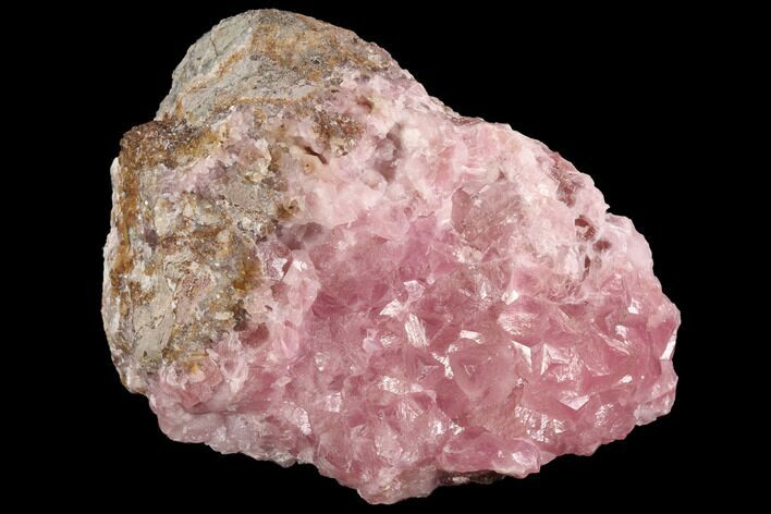 Cobaltoan Calcite Crystal Cluster - Bou Azzer, Morocco #90323